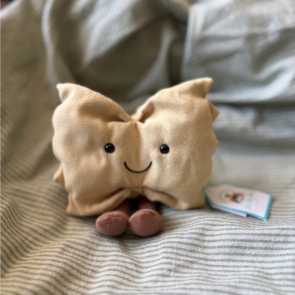 Jellycat Amusable Farfalle Pasta NWT